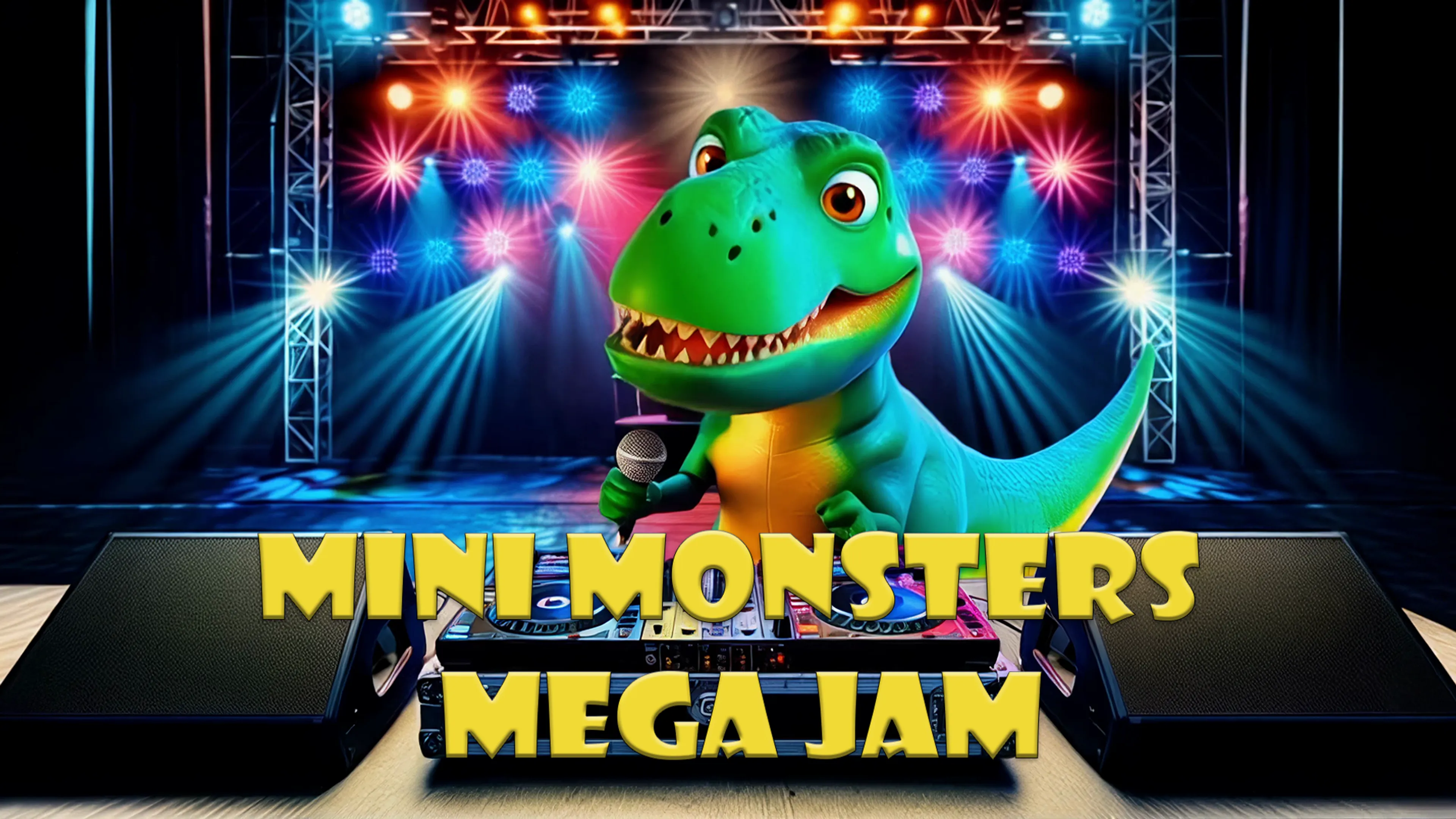 Mini Monsters Mega Jam poster